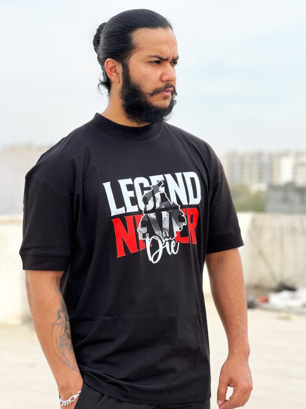 legend never die Oversized Unisex Tshirt seepa.in