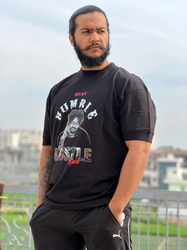 sidhu moosewala stay humble hustle hard tshirt