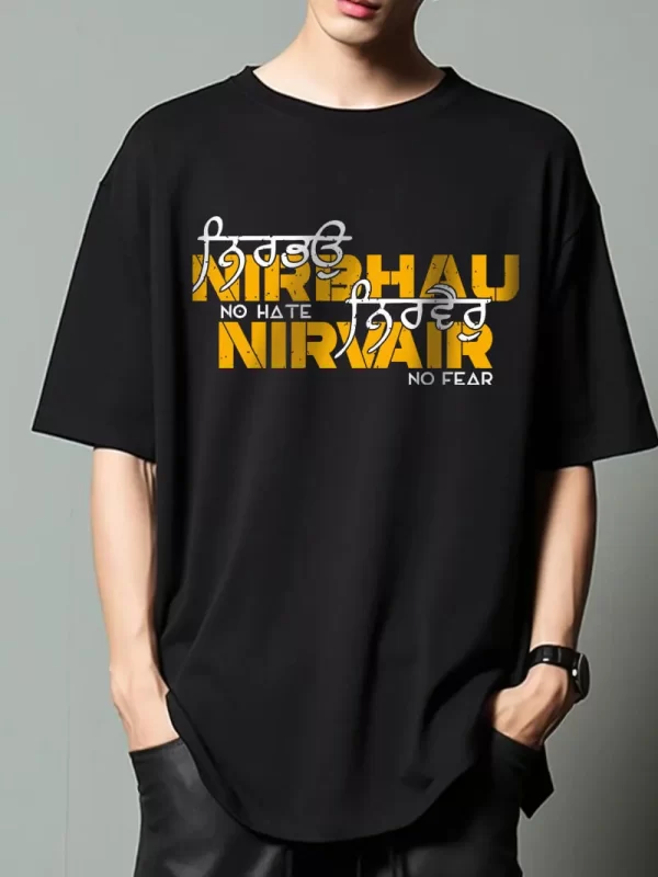 Nirbhau nirvair tshirt